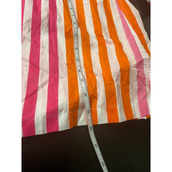 BEACH RIOT Women's Alexa Striped Button Down Top Swim Cover Up S/M - Picture 9 of 12